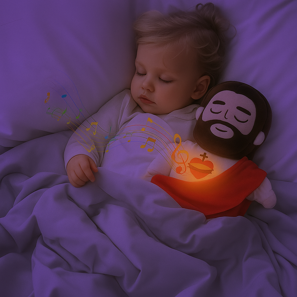 Peluche Cristiano con Efecto Respiración