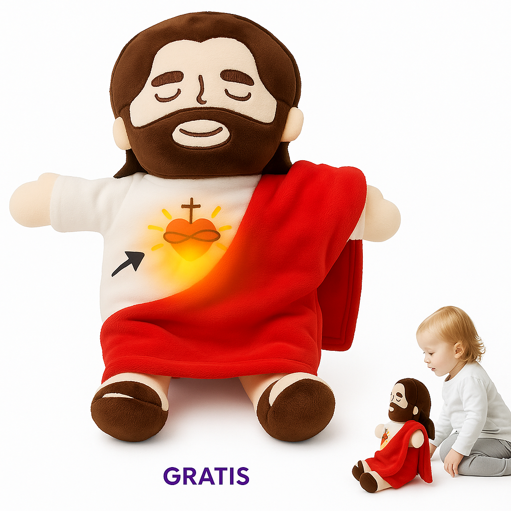 Peluche Cristiano con Efecto Respiración